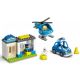 Sectie de politie si elicopter Lego Duplo, +2 ani, 10959, Lego 496264