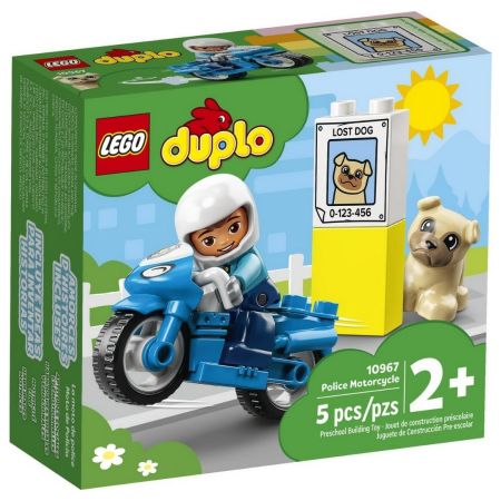 Motocicleta de politie Lego Duplo 10967
