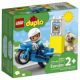 Motocicleta de politie Lego Duplo, +2 ani, 10967, Lego 496383
