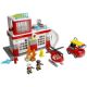 Statia de pompieri si politie Lego Duplo, +2 ani, 10970, Lego 496478