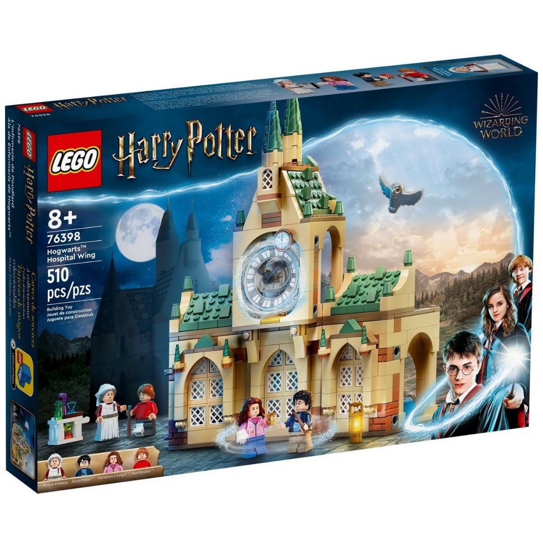 Aripa spitalului Hogwarts Lego Harry Potter, +8 ani, 76398, Lego