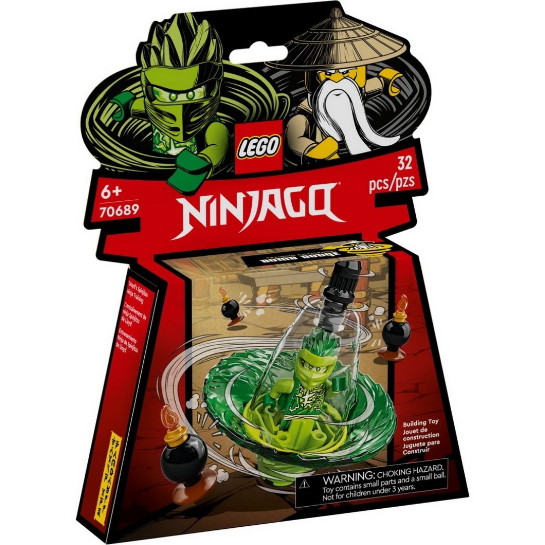 Antrenamentul Sprinjitzu Ninja al lui LLoyd Lego Ninjago, +6 ani, 70689, Lego