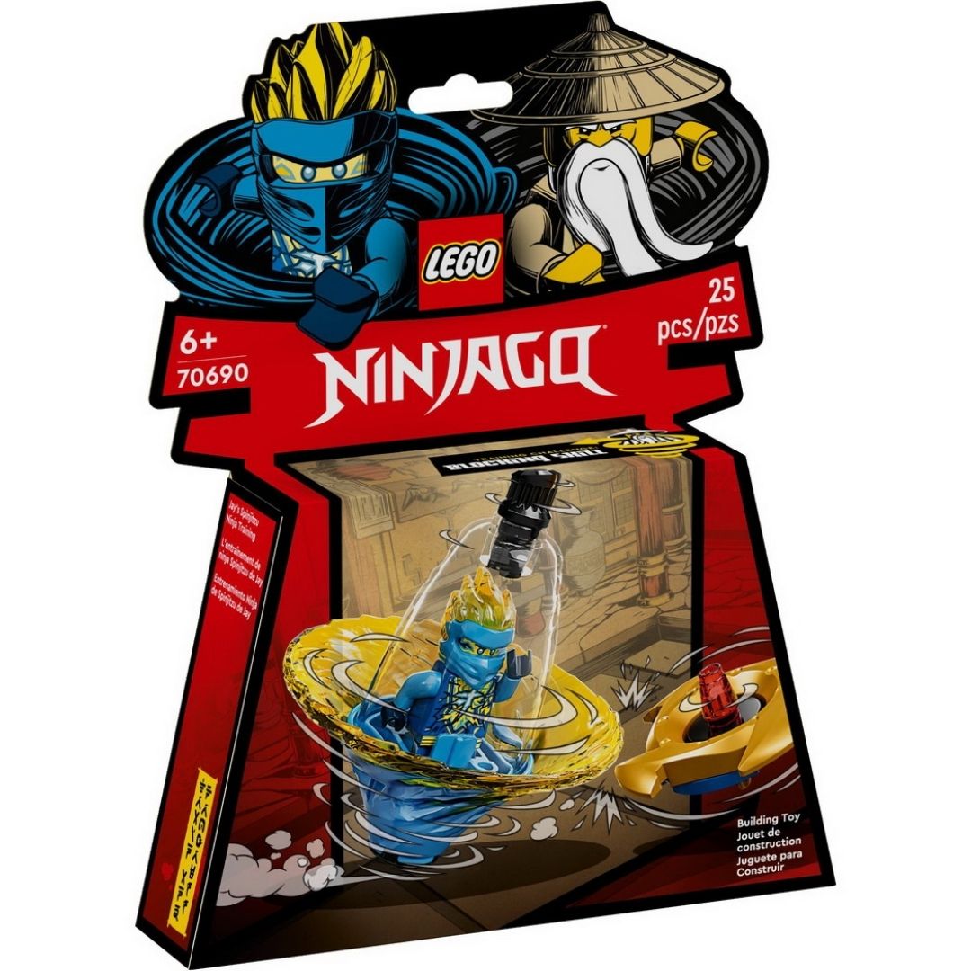 Antrenamentul Sprinjitzu Ninja al lui Jay Lego Ninjago, +6 ani, 70690, Lego