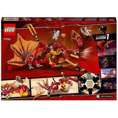 Atacul Dragonului de foc Lego Ninjago Legacy 71753