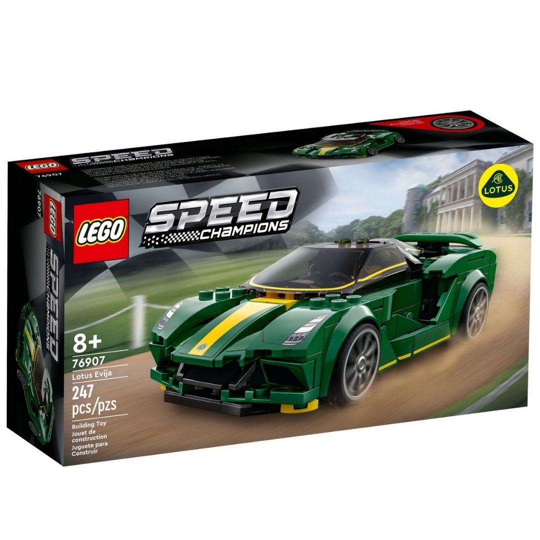 Lotus Evija Lego Speed Champions, +8 ani, 76907, Lego