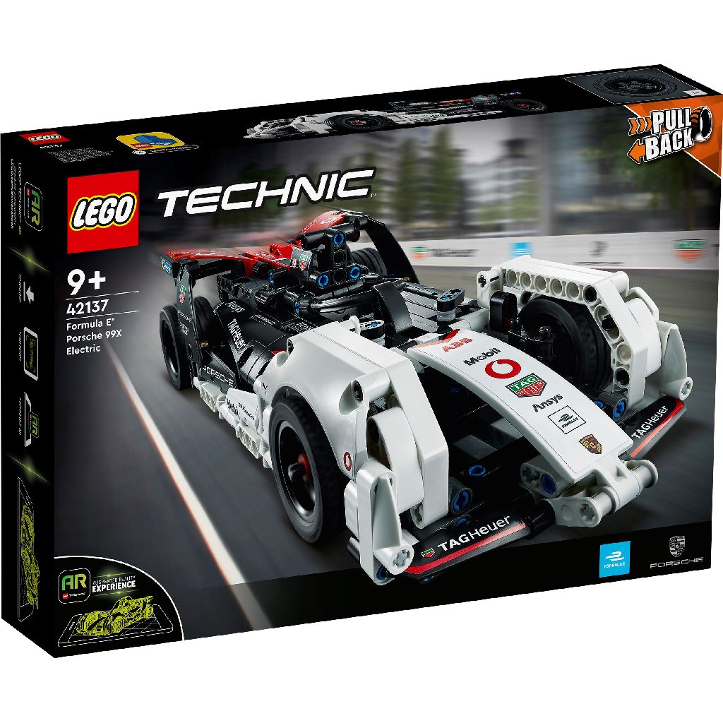 Formula E Porsche 99x Lego Technic, +9 ani, 42137, Lego