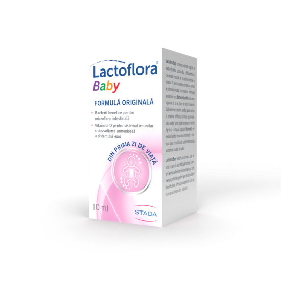 Lactoflora Picaturi Baby, 10 ml, Stada