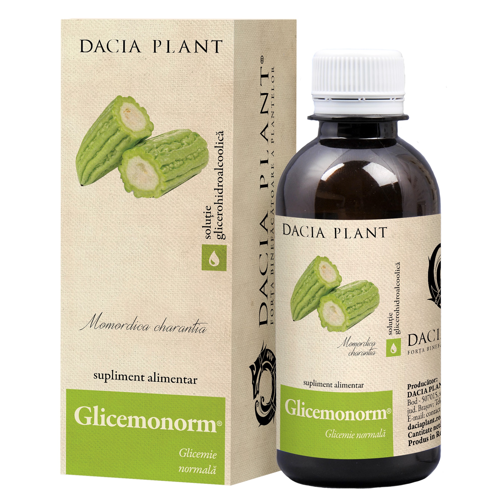 Glicemonorm, 200 ml, Dacia Plant