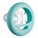 Suzeta de noapte Closer to Nature Breast like Soother, 0-6 luni, 4 bucati, Alb/ Verde, Tommee Tippee 498443