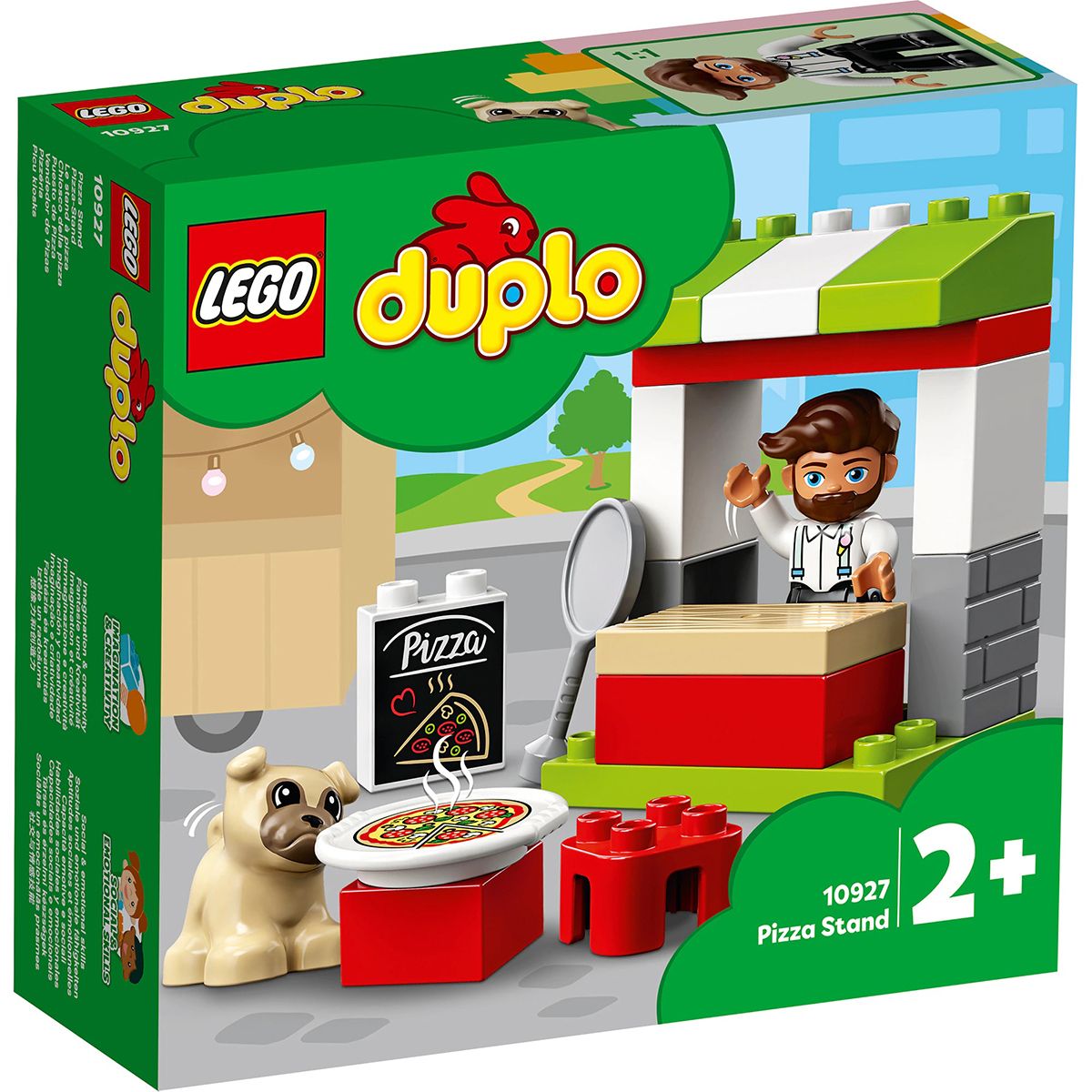 Stand cu pizza Lego Duplo, +2 ani, 10927, Lego
