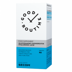 Supliment alimentar Glucosamine Chondroitin Hyaluronic Acid, 90 capsule, Good Routine