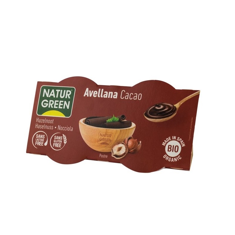 Desert dietetic din alune de padure cu cacao, 250 gr, Naturgreen