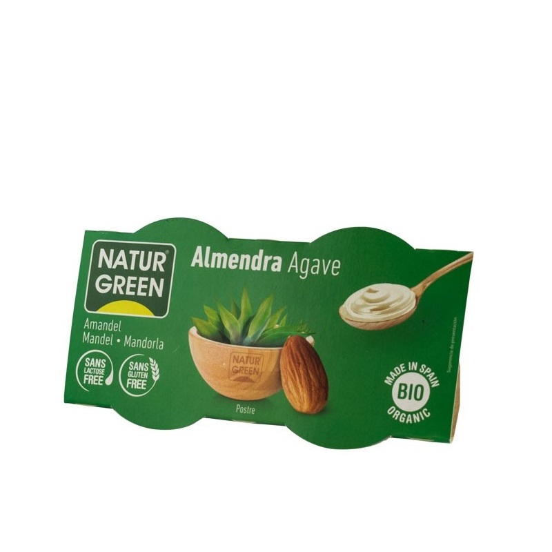 Desert dietetic din migdale indulcit cu agave, 250 gr, Naturgreen