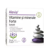 Vitamine si minerale Forte, 15 plicuri, Alevia