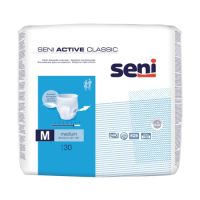 Chilot elastic absorbant Active Classic, Medium, 30 bucati, Seni
