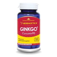 Gingko Curcumin95, 30 capsule, Herbagetica