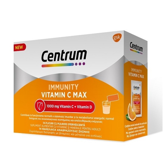 Centrum Immunity Vitamina C Max, 14 pliculete, GsK