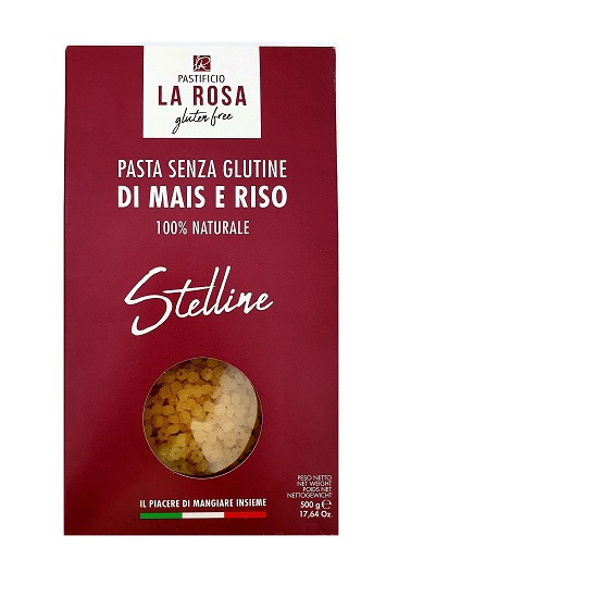 Paste fara gluten Stelline, 500 g, La Rosa