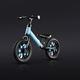 Bicicleta Balance Bike Spark, Albastru, Qplay 500255