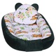 Baby Nest Multifunctional cu pernuta, Spring Forest, E-Kids 500273