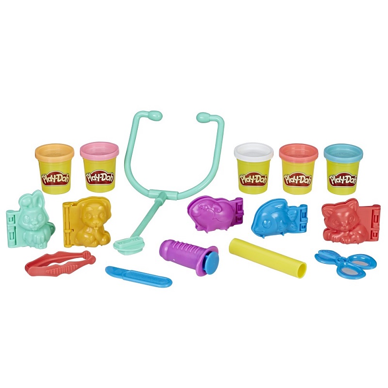 Play-Doh Set micul veterinar, C3303, Hasbro