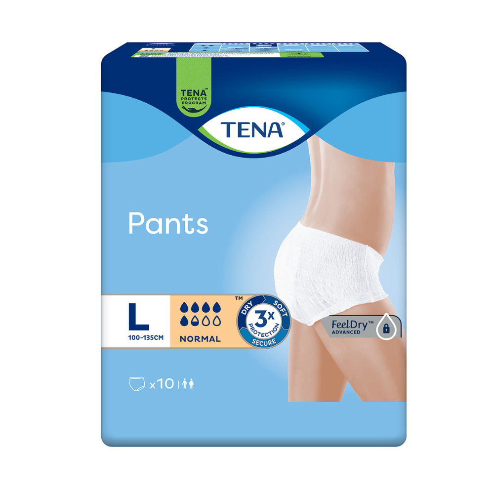 Chiloti pentru incontinenta Pants Normal, L, 10 bucati, Tena