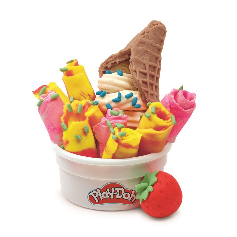 Play-Doh set inghetata colorata si delicioasa, Hasbro