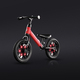 Bicicleta Balance Bike Spark, Rosu, Qplay 500428