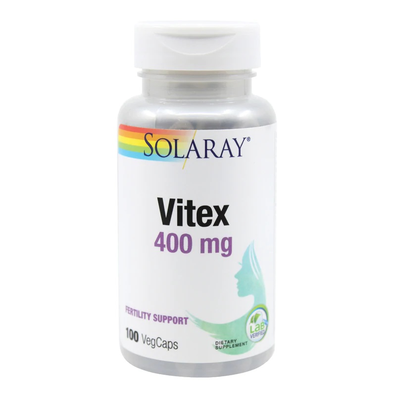 Vitex 400mg, 100 capsule, Solaray