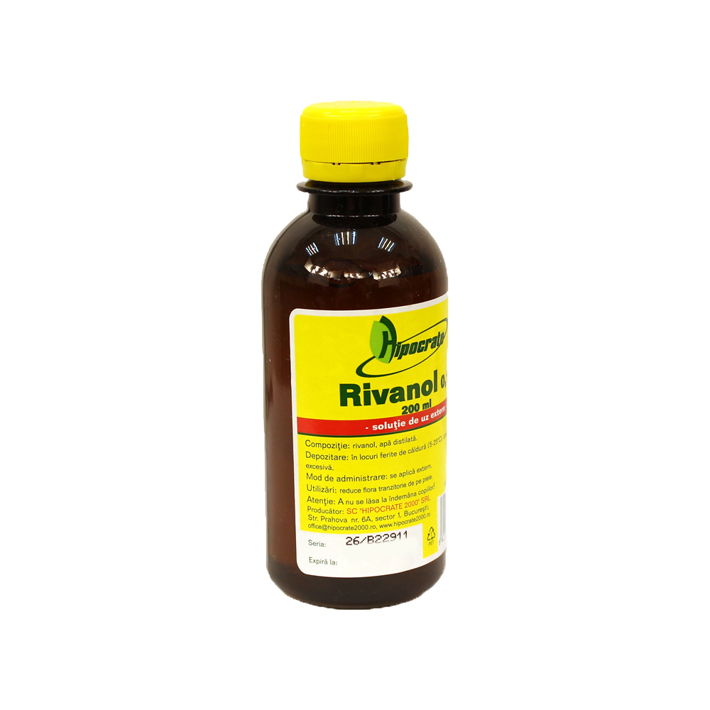 Rivanol 0,1%, 200 ml, Hipocrate
