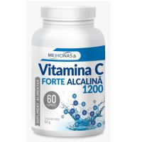 Vitamina C Forte Alcalina 1200, 60 capsule, Medicinas