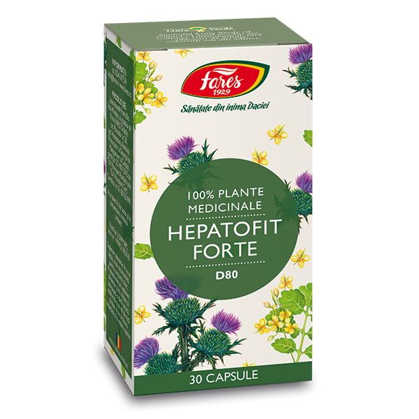 Hepatofit Forte, 30 capsule, Fares