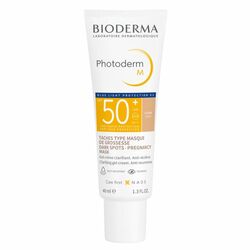 Gel crema colorant cu SPF 50+ Photoderm M, 40 ml, Nuanta Claire Light, Bioderma