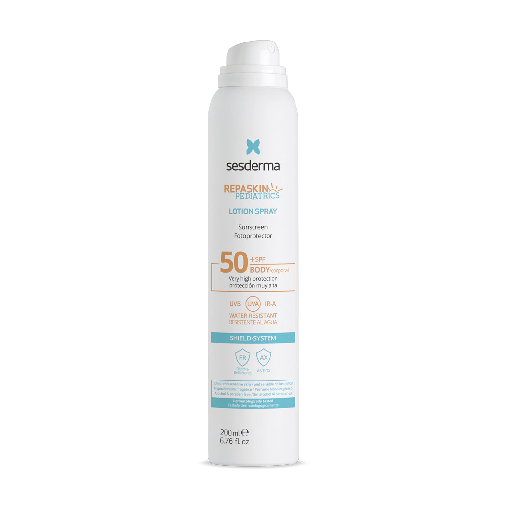 Spray pentru copii cu protectie solara  SPF 50+ Repaskin Pediatric, 200 ml, Sesderma