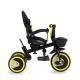 Tricicleta pliabila 5 in 1 pentru copii Invidia, Black, Momi 501358