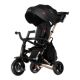 Tricicleta ultrapliabila pentru copii Nova Rubber, Gold Limited Edition, Qplay 501635