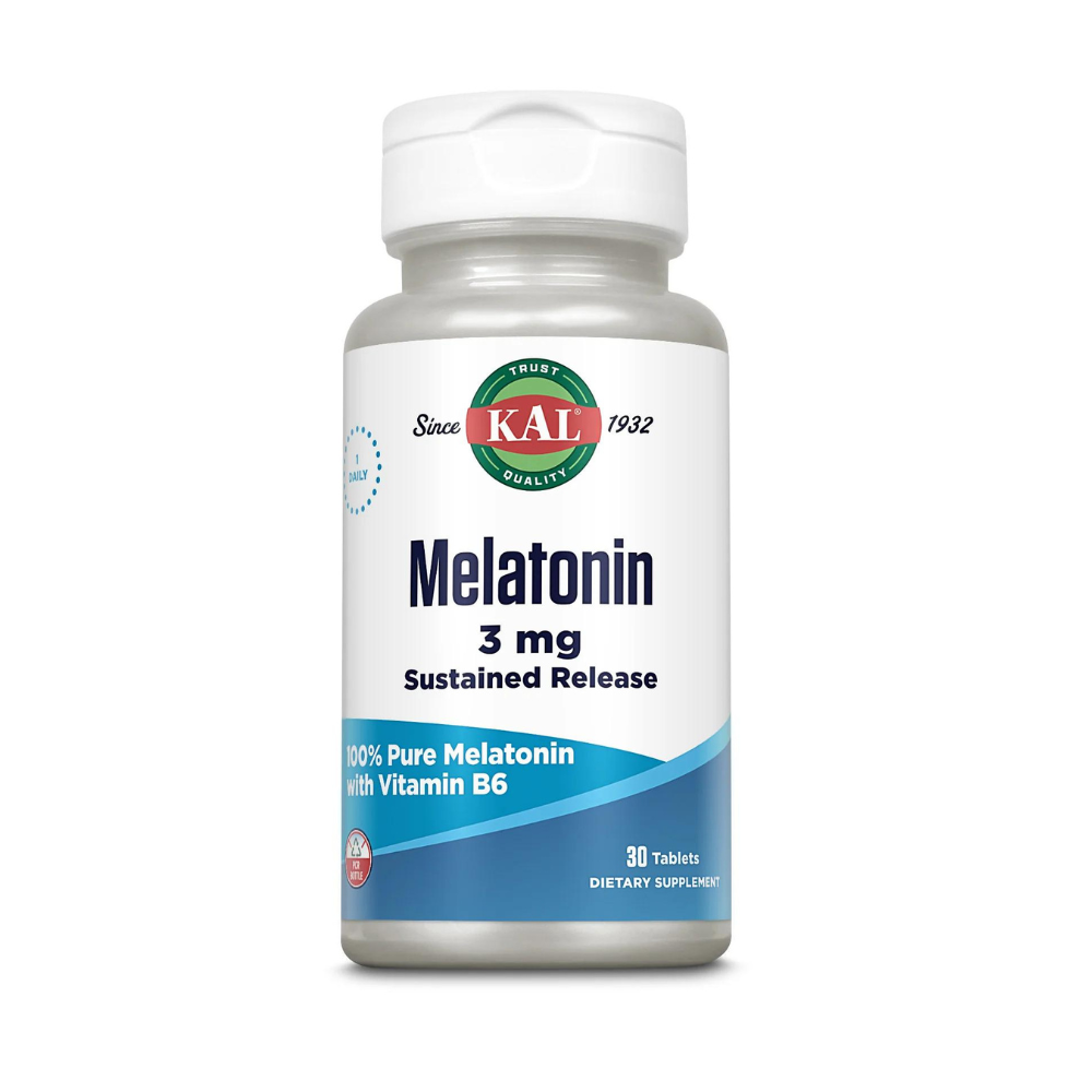 Melatonin, 3 mg, 30 tablete, Kal