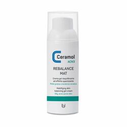 Crema-gel reechilibrant Rebalance Mat, 50 ml, Ceramol