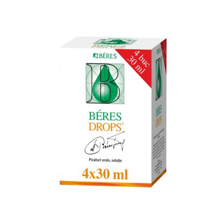 Beres Drops picaturi orale solutie, 4x30 ml, Beres