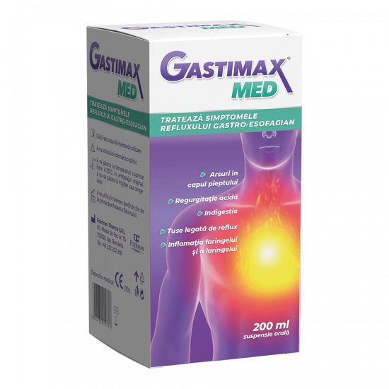Gastimax Med suspensie orala, 200 ml