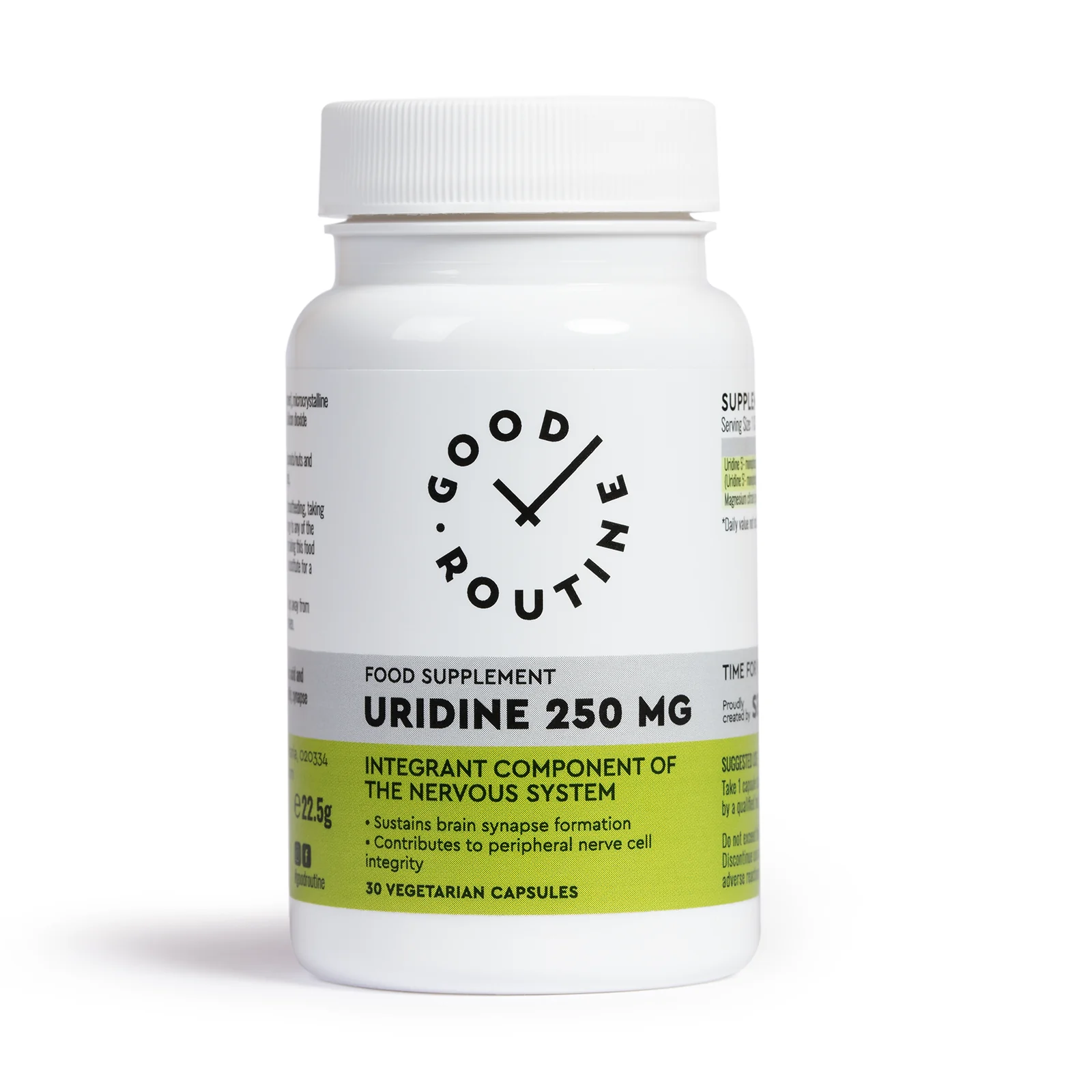 Uridine, 250 mg, 30 capsule, Good Routine