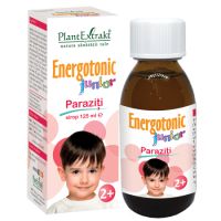 Sirop Energotonic Junior Paraziti, 125 ml, Plant Extrakt