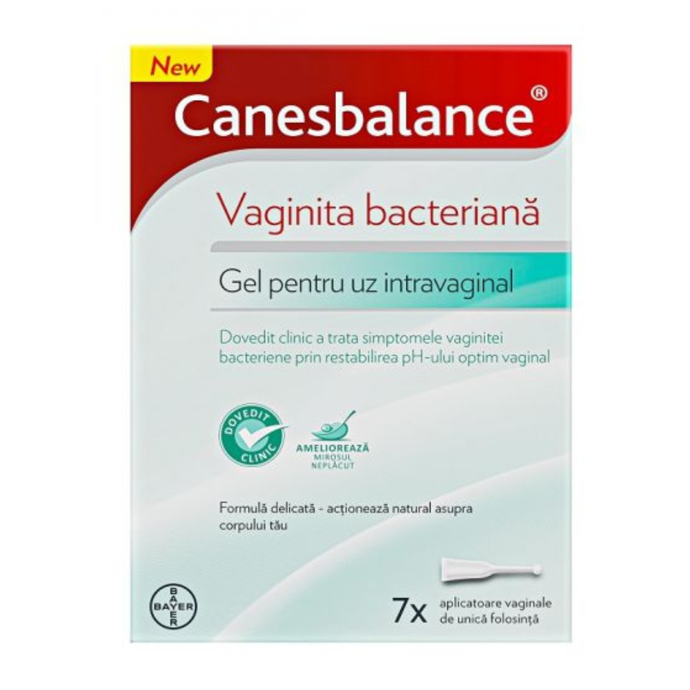Canesbalance gel uz intravaginal, 7 aplicatoare, Bayer
