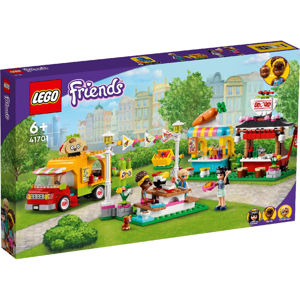Piata cu mancare stradala Lego Friends, 41701, Lego