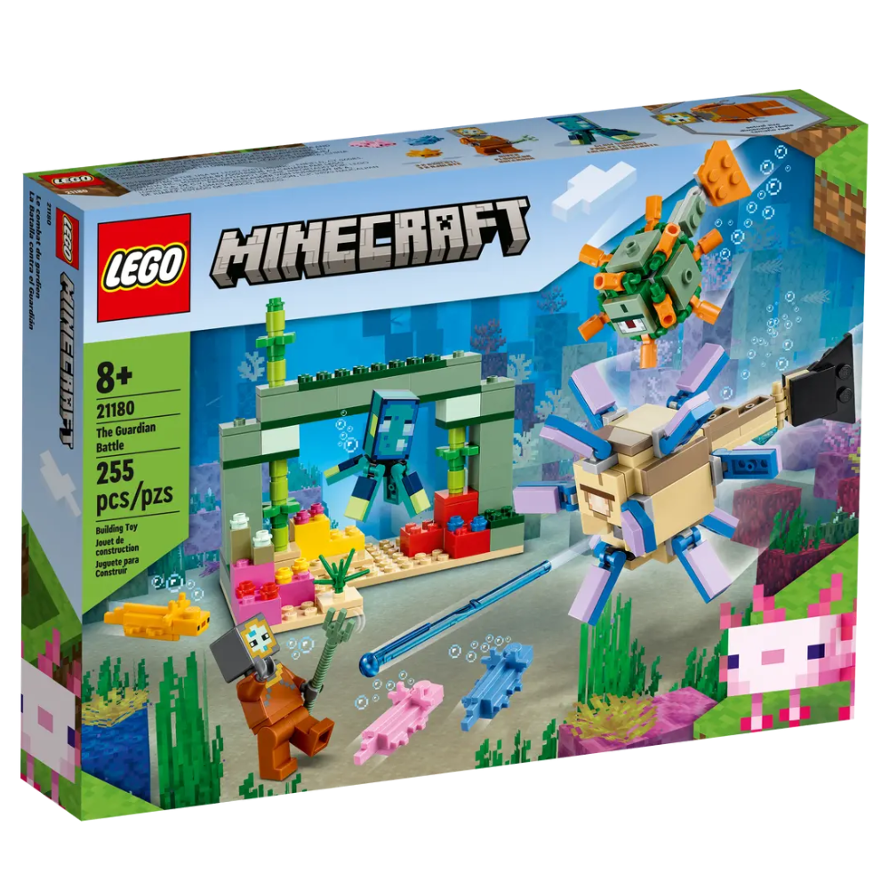 Batalia pazitorilor Lego Minecraft, +8 ani, 21180, Lego