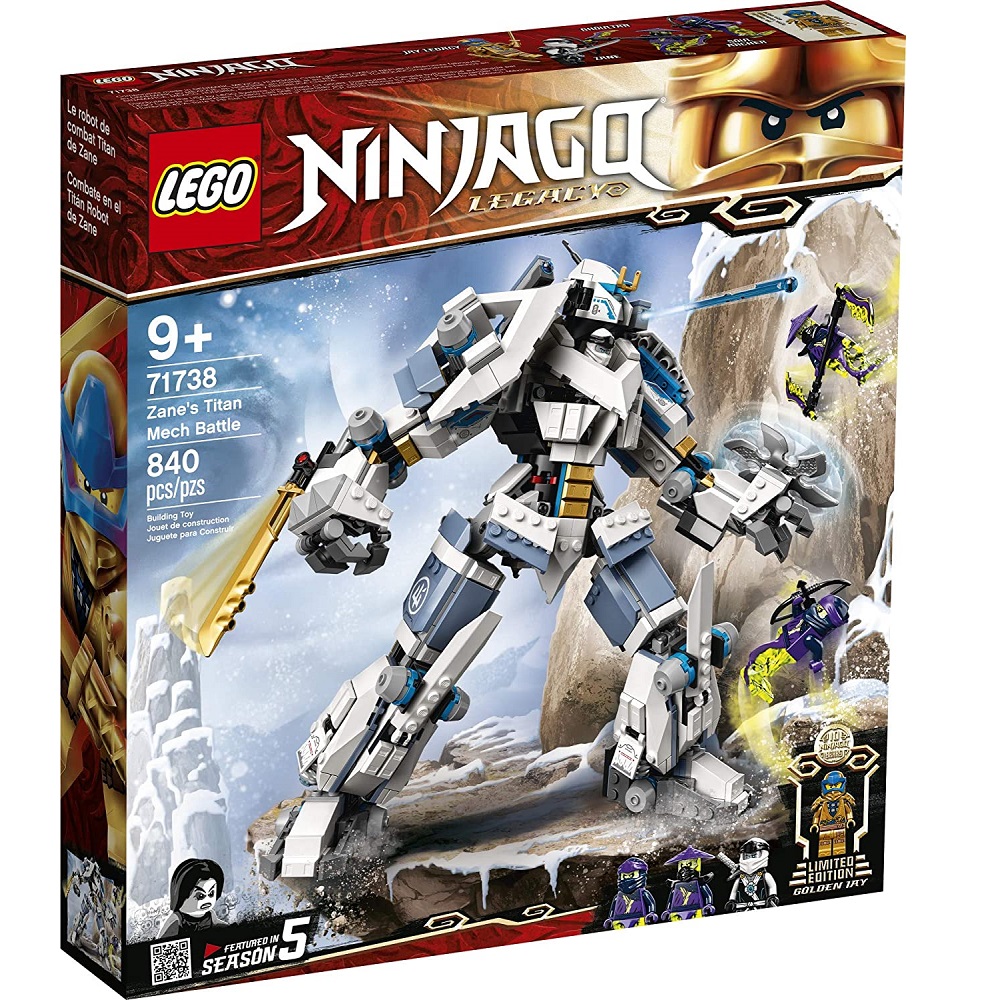 Lupta cu robotul de titan al lui Zane Lego Ninjago, 71738, Lego