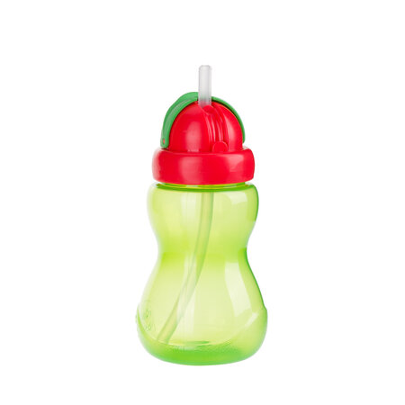 Cana sport cu pai Flip-Top, 12 luni+, 270 ml, Green, Canpol Babies
