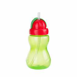 Cana sport cu pai Flip-Top, 270 ml, Green, Canpol Babies