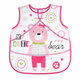 Baveta impermeabila Bear, Pink, Canpol Babies 504326