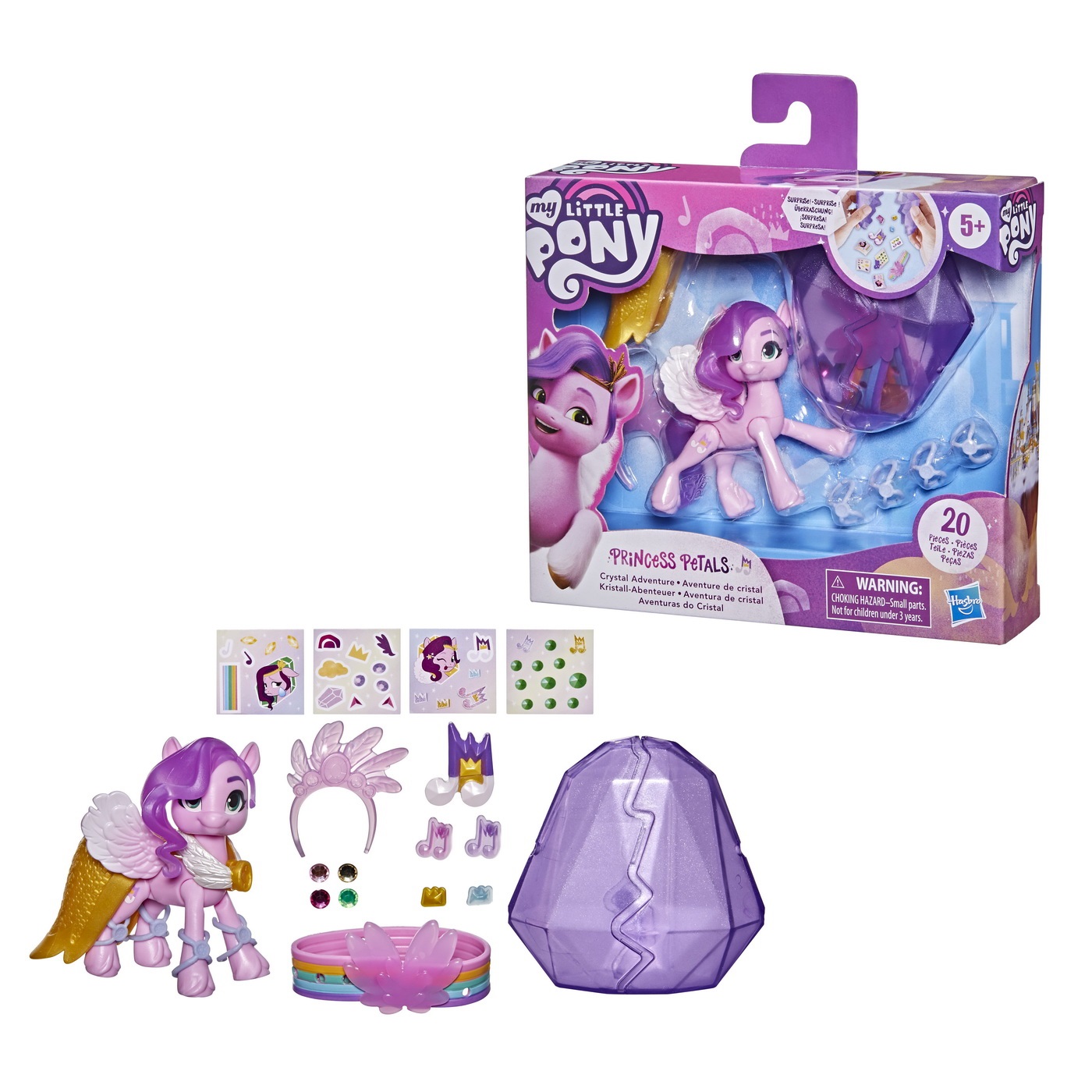 Figurina Princess Petals My Little Pony, 5 ani+, Hasbro